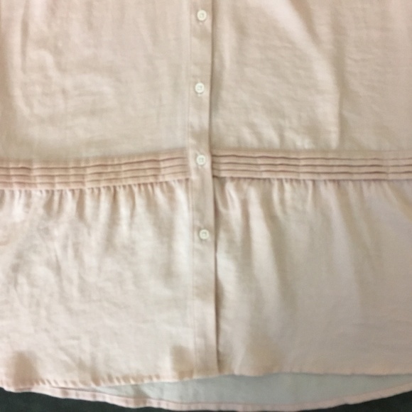 Who What Wear Fitted Pink Lace Sleeve Blouse XL - Picture 3 of 6